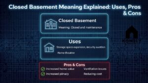 Closed Basement Meaning Explained Uses, Pros & Cons