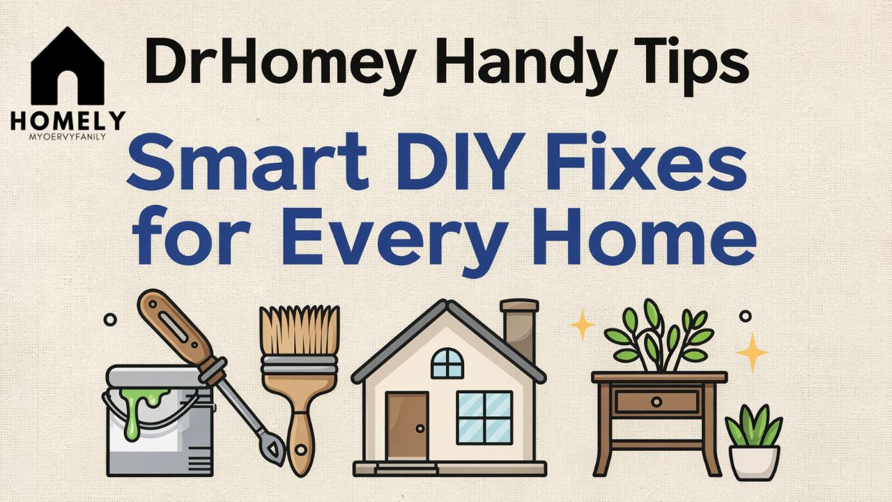 DrHomey Handy Tips Smart DIY Fixes for Every Home