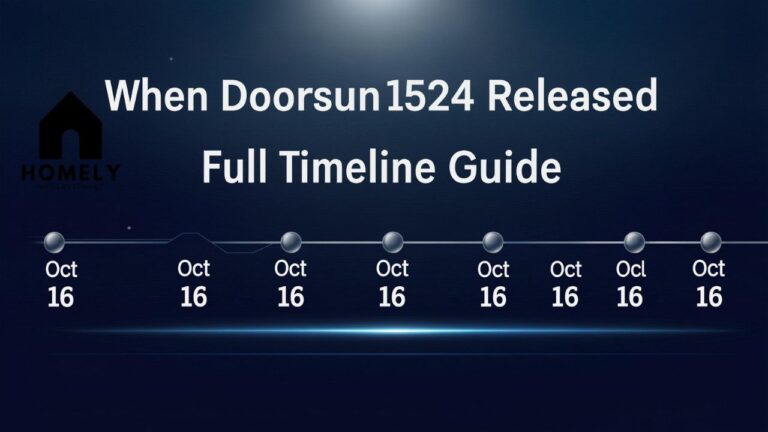 When Doorsun1524 Released – Full Timeline Guide