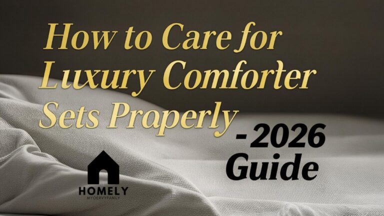 How to Care for Luxury Comforter Sets Properly - 2026 Guide 